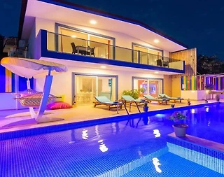 Kaş Üzümlü'de Doğa İçerisinde, Özel Havuzlu, 4 Kişilik, Konforlu Villa - 2