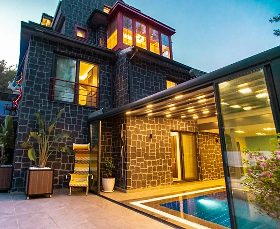 Fethiye Ölüdeniz'de Kalabalık Ailelere Uygun, Özel Havuzlu, Lüks Villa - 1