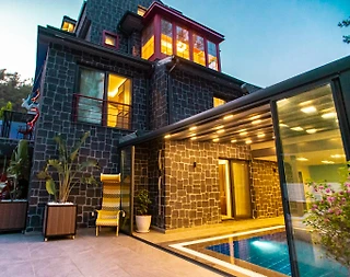 Fethiye Ölüdeniz'de Kalabalık Ailelere Uygun, Özel Havuzlu, Lüks Villa - 1