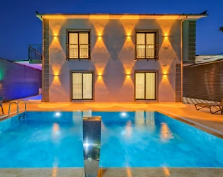 Fethiye Karaçulha'da Jakuzili, Özel Havuzlu, Lüks Tatil Villası - 3