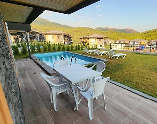 Dalaman Atakent'te Eşsiz Konfora Sahip, Özel Havuzlu, Tatil Villası - 4