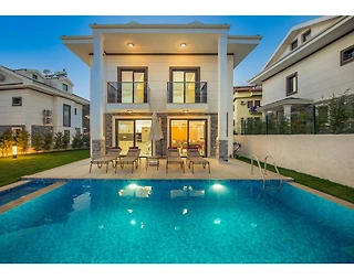 Fethiye Ölüdeniz'de Kalabalık Ailelere Uygun, Özel Havuzlu, Kiralık Villa - 1