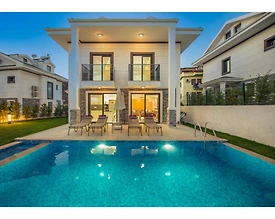 Fethiye Ölüdeniz'de Kalabalık Ailelere Uygun, Özel Havuzlu, Kiralık Villa - 3