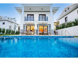 Fethiye Ölüdeniz'de Kalabalık Ailelere Uygun, Özel Havuzlu, Kiralık Villa - 4