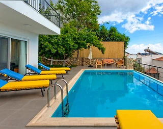 Kaş Kalkan'da Geniş Ailelere Uygun, Özel Havuzlu, Modern Villa - 5