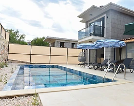Kaş Andifli'de Sakin Konumda, Özel Havuzlu, Modern Villa - 3
