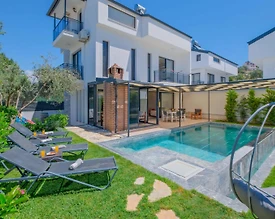Fethiye Karaçulha'da Geniş Ailelere Uygun, Özel Havuzlu, Modern Villa - 2