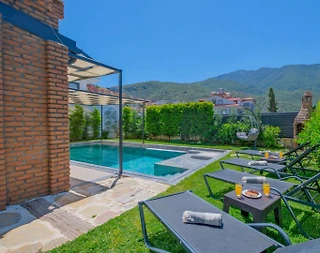 Fethiye Karaçulha'da Geniş Ailelere Uygun, Özel Havuzlu, Modern Villa - 5
