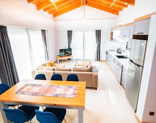 Kaş Andifli'de Modern Tasarımlı, Özel Havuzlu, Taş Villa - 5