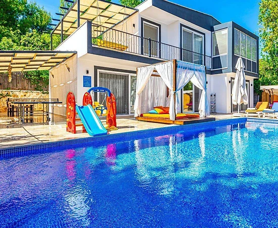 Kaş İslamlar'da Muhteşem Doğada, Özel Havuzlu, Kiralık Villa - 1