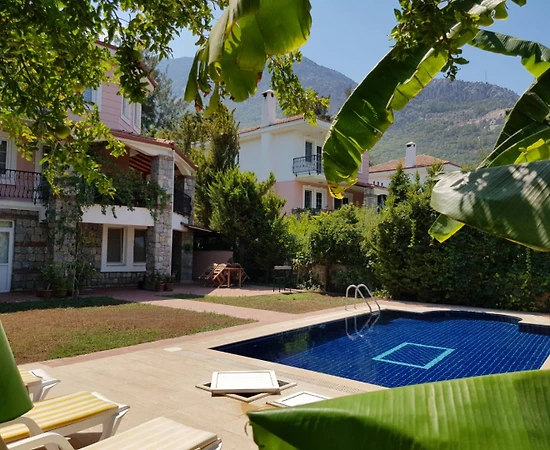 Fethiye Ölüdeniz'de Yemyeşil Doğada, Özel Havuzlu, Otantik Villa - 1