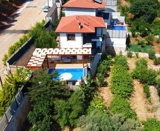 Kaş Pınarbaşı'nda Çekirdek Ailelere Uygun, Özel Havuzlu, Modern Villa - 1