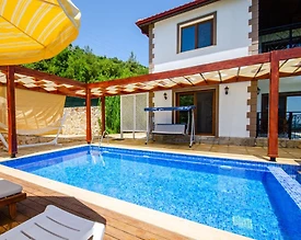 Kaş Pınarbaşı'nda Çekirdek Ailelere Uygun, Özel Havuzlu, Modern Villa - 2