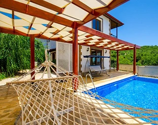 Kaş Pınarbaşı'nda Çekirdek Ailelere Uygun, Özel Havuzlu, Modern Villa - 4