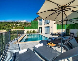 Fethiye Faralya'da Doğa İçerisinde, Özel Havuzlu, Kiralık Villa - 5