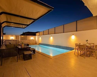 Kaş Andifli'de Doğayla Baş Başa, Özel Havuzlu, İkiz Villa - 3