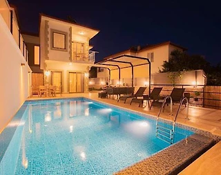 Kaş Andifli'de Doğayla Baş Başa, Özel Havuzlu, İkiz Villa - 1