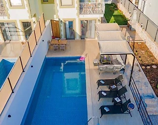 Kaş Andifli'de Doğayla Baş Başa, Özel Havuzlu, İkiz Villa - 5
