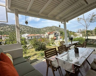 Datça İskele'de Şehrin Gürültüsünden Uzakta, Bahçeli, Kiralık Villa - 2