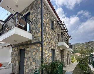 Datça İskele'de Şehrin Gürültüsünden Uzakta, Bahçeli, Kiralık Villa - 2