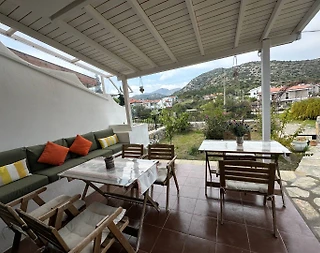 Datça İskele'de Şehrin Gürültüsünden Uzakta, Bahçeli, Kiralık Villa - 5