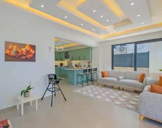 Fethiye Karaçulha'da Sakin Konumda, Özel Havuzlu, Bahçeli Villa - 5