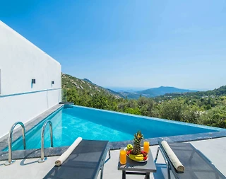 Kaş İslamlar'da Panoramik Deniz Manzaralı, Özel Havuzlu, 1+1 Villa - 4