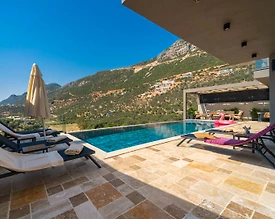 Kaş Bezirgan'da Enfes Doğa Manzaralı, Özel Havuzlu, Lüks Villa - 2