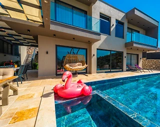 Kaş Bezirgan'da Enfes Doğa Manzaralı, Özel Havuzlu, Lüks Villa - 5