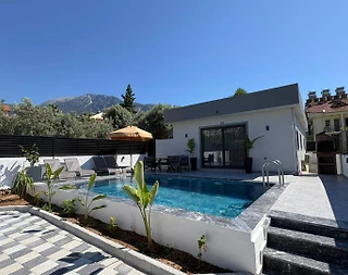 Fethiye Ölüdeniz'de Çekirdek Ailelere Uygun, Özel Havuzlu, 2+1 Villa - 1