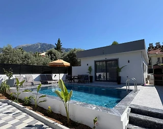 Fethiye Ölüdeniz'de Çekirdek Ailelere Uygun, Özel Havuzlu, 2+1 Villa - 2