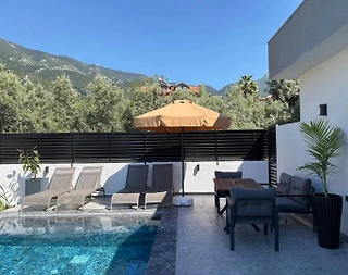 Fethiye Ölüdeniz'de Çekirdek Ailelere Uygun, Özel Havuzlu, 2+1 Villa - 4
