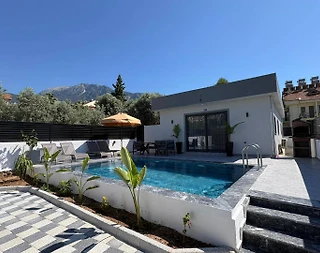 Fethiye Ölüdeniz'de Çekirdek Ailelere Uygun, Özel Havuzlu, 2+1 Villa - 5
