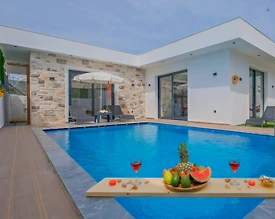 Fethiye Karaçulha'da Çekirdek Ailelere Uygun, Özel Havuzlu, Lüks Villa - 2