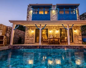 Fethiye Karaağaç'ta Özel Havuzlu, Doğayla İç İçe, Tatil Villası - 2