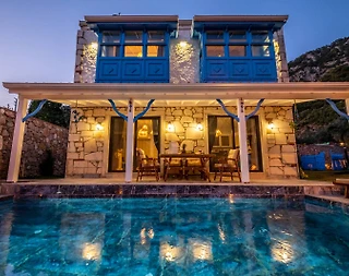 Fethiye Karaağaç'ta Özel Havuzlu, Doğayla İç İçe, Tatil Villası - 2