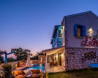 Fethiye Karaağaç'ta Özel Havuzlu, Doğayla İç İçe, Tatil Villası - 3