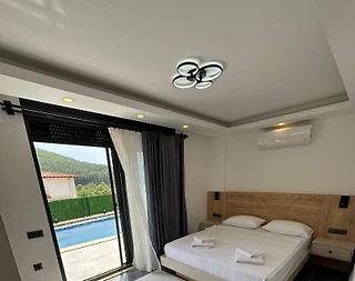 Kaş Çukurbağ'da Doğa İçerisinde, Özel Havuzlu, 3+1 Villa - 5