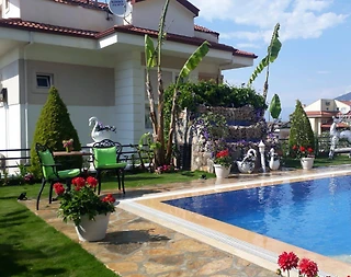 Fethiye Ölüdeniz'de Geniş Ailelere Uygun, Özel Havuzlu, Şık Villa - 5