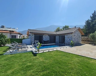 Fethiye Ölüdeniz'de Çekirdek Ailelere Uygun, Özel Havuzlu, 2+1 Villa - 1