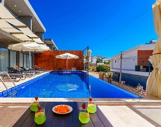 Kaş Bezirgan'da Deniz Ve Doğa Manzaralı, Özel Havuzlu, Lüks Villa - 4