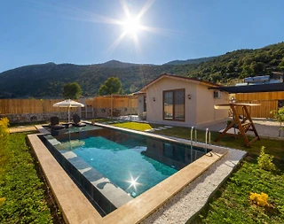 Kaş Sarıbelen'de Doğa İle Baş Başa, Özel Havuzlu, Jakuzili Villa - 1