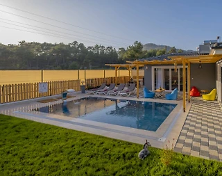 Muğla Fethiye'de Sakin Konumda, Özel Havuzlu, Kiralık Villa - 5