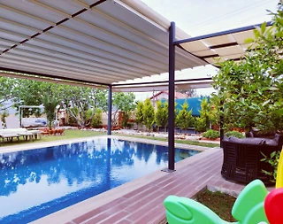 Fethiye Ölüdeniz'de Sakin Konumda, Özel Havuzlu, Konforlu Villa - 4