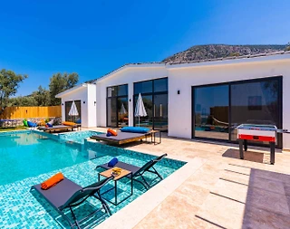 Kaş Çayköy'de Doğayla Baş Başa, Özel Havuzlu, 4 Kişilik Villa - 4