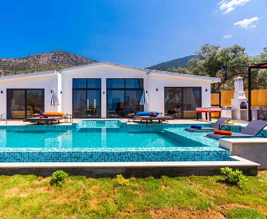 Kaş Çayköy'de Doğayla Baş Başa, Özel Havuzlu, 4 Kişilik Villa - 1