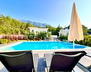 Fethiye Ölüdeniz'de Muhteşem Doğada, Özel Havuzlu, Lüks Villa - 4