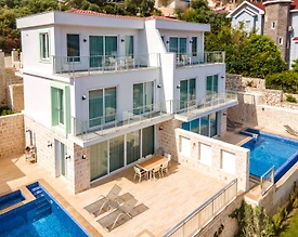 Kaş Çukurbağ'da Sakin Konumda, Özel Havuzlu, 3+1 Villa - 2