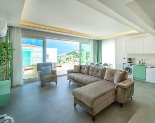 Kaş Çukurbağ'da Sakin Konumda, Özel Havuzlu, 3+1 Villa - 4