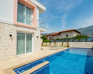 Kaş Çukurbağ'da Nezih Konumda, Özel Havuzlu, Modern Villa - 2